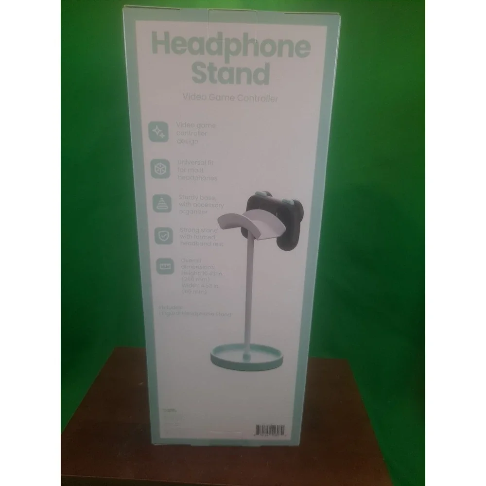 NIB Video Game Controller Headphone Stand - Universal Fit And Sturdy 10.5